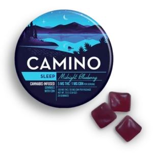 Camino Midnight Blueberry Sleep Gummies